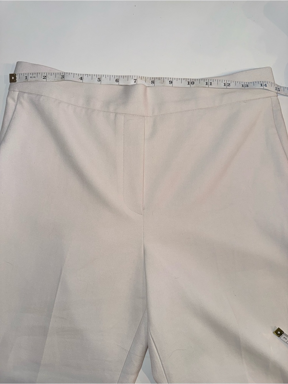 Babaton Conan Soft Cream Elastic-Waist Pants Size 8 - Picture 10 of 13